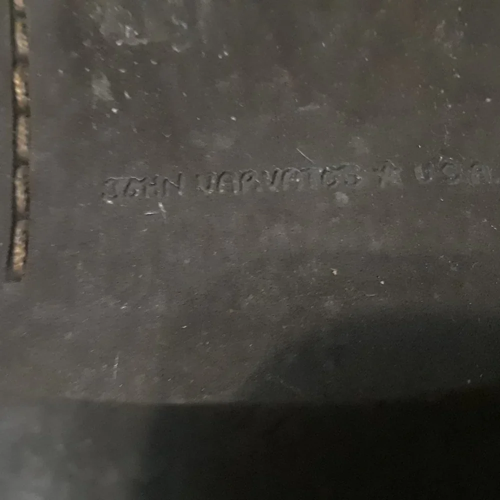 JOHN VARVATOS Double Monk Shoes Blue Suede
